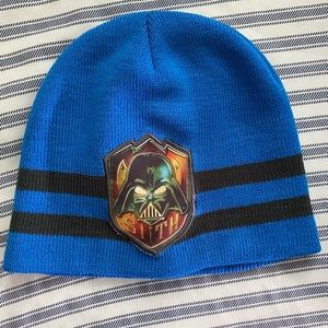Blue Darth Vader beanie